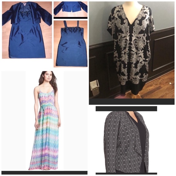 BUNDLE 4 Presley Skye,SEJOUR,ADRIANNA PAPELL,PATRA - Picture 1 of 15